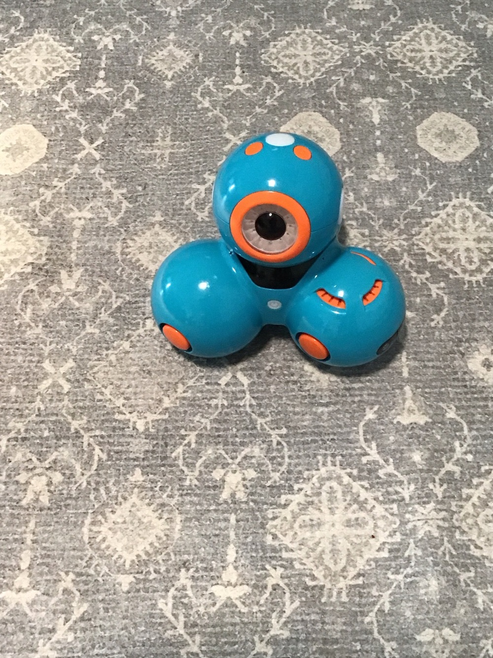 Blue and Orange Kids Robot Toy - Interactive STEM Companion